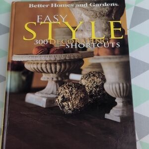 Better Homes and Gardens Easy Style Book - Brown and Cream